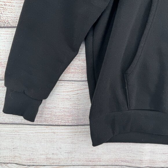 Crooks & Castles Black on Black Logo Hoodie Sweatshirt Men's Medium Black - Picture 5 of 12